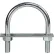 L.H.Dottie® U-Bolt w/ Strap & Hex Nuts, Carbon Steel, 5/16"-18 x 1-1/2" Pipe, 25 Pack