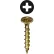 L.H.Dottie® Drywall Screw, Phillips Bugle Head Coarse Thread, #6 x 1", 100 Pack