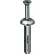 L.H.Dottie® Zamac Alloy Anchor w/ Carbon Steel Pin, Flat Head, 1/4" x 3/4", 100 Pack