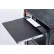 Luxor Pullout Keyboard Tray Add-On For AVJ & UCMT Metal Carts