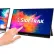 Luxor SideTrak® Solo Touch Pro HD 15-13/16" Freestanding Portable Monitor, Black