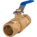 Legend Valve® T-2009NL Full Port Compression Ball Valve, No Lead Brass, 1" Comp x 1" Comp