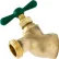 Legend Valve® T-534HPNL LF Brass Heavy Pattern Hose Bibb, 1/2" MNPT