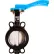 Legend Valve® T-335SS Butterfly Valve with EPDM Seals & 10 Position Handle, 8" Wafer