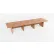 Interion® Executive Office Conference Table, Slab Base, 168"L x 48"W x 30"H, Aged Oak