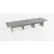 Interion® Executive Office Conference Table, Slab Base, 168"L x 48"W x 30"H, Dove Oak