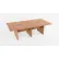 Interion® Executive Office Conference Table, Slab Base, 96"L x 48"W x 30"H, Aged Oak