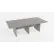 Interion® Executive Office Conference Table, Slab Base, 96"L x 48"W x 30"H, Dove Oak