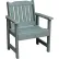 highwood® Lehigh Outdoor Garden Chair, Eco Friendly Synthetic Wood, Coastal Teak