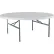 Lifetime® 72" Round Portable Folding Plastic Table, White