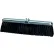 Milwaukee Dustless 14"W Push Broom Head with Heavy-Duty Polypropylene Bristles - Pkg Qty 12