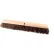 Milwaukee Dustless 24"W Heavy-Duty Push Broom Head with Natural Palmyra Bristles and Wood Frame - Pkg Qty 12