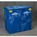Eagle™ 24 Gallon Acid Corrosive Cabinet, Manual Close, 2 Door, 36"W x 22"D x 36"H, Blue
