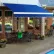 Awntech MM16-7-BB, Retractable Awning Manual 16'W x 10'D x 10"H Blue