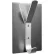 Magna Visual® 2 Hook Magnetic Coat Holder, 4"W x 6"H