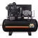 Mi-T-M® M Two Stage Duplex Horizontal Air Compressor, 15 HP, 120 Gal. Cap., 175 PSI, 3PH, 230V