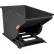 Global Industrial™ Heavy Duty Steel Self Dumping Forklift Hopper, 1 Cu. Yd, 6000 Lbs, Blk