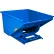 Global Industrial™ Heavy Duty Steel Self Dumping Forklift Hopper, 1-1/2 Cu. Yd, 7000 Lbs, Bl