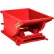 Global Industrial™ Heavy Duty Steel Self Dumping Forklift Hopper, 1/4 Cu. Yd, 6000 Lbs, Red