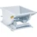 Global Industrial™ Heavy Duty Steel Self Dumping Forklift Hopper, 1/4 Cu. Yd, 6000 Lbs, Wht