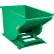 Global Industrial™ Heavy Duty Steel Self Dumping Forklift Hopper, 3/4 Cu. Yd, 6000 Lbs, Grn