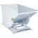 Global Industrial™ Heavy Duty Steel Self Dumping Forklift Hopper, 3/4 Cu. Yd, 6000 Lbs, Wht