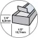 M-D High Density Foam Tape (Closed Cell), 02279, Gray, 1/4" x 1/2" x 17'