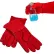 MTC™ Bio HotGuard™ 14"L Leather Autoclave Gloves, Red, 1 pair