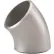 304 Ss Schedule 10 Long Radius 45 Degree Elbow 6 Butt-Weld Female - Pkg Qty 2