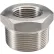 Ss 316/316l Forged Pipe Fitting 1-1/2 X 1-1/4" Hex Bushing Npt Male X Female - Pkg Qty 5