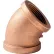 1-1/4 In. Lead Free Brass 45 Degree Elbow - FNPT - 125 PSI - Import