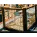 Modstreet Parklet with 8 Panels, Powdercoat Wire Mesh Panel Insert, 212"L x 104"W x 44"H