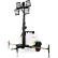 Generac Mobile Diesel Vertical LED Light Tower, Wide-Body, 8kW, Mitsubishi Engine & Electric Winch