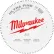 Milwaukee® 48-40-0620 6-1/2 in. x 24-Tooth Framing Circular Saw Blade - Pkg Qty 5