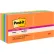 Post-it® Notes Super Sticky Pad, Energy Boost Collection Colors, 3x3, 90 Sheets/Pad, 12 Pads/PK