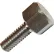 Hex Head Thumb Screw - #10-24 - 1/2" Thread - 3/8" Hex Head - 1/4" Head H - Stainless - Pkg of 5