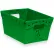 Minnesota Diversified Corrugated Plastic Nestable Tote, 15-1/2"L x 11-1/2"W x 8"H, Green - Pkg Qty 168