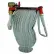 Fire Hose Pin Rack Unit - 1-1/2 In. X 100 Ft Hose - Brass Nozzle - Steel - Red