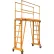 Paragon Pro Tele-Tower® Adjustable Work Platform, 80"L x 38"W x 118"H