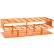 Thermo Scientific Nalgene™ Unwire™ Test Tube Racks, Orange, For 30mm Tubes, Case of 8