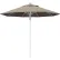 California Umbrella 9' Patio Umbrella, Newport Series, Silver Pole, Sunbrella 1A, Taupe