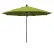California Umbrella Venture 11' Patio Umbrella, Black Pole, Olefin Kiwi Fabric