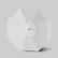 California Umbrella Venture 7.5' Patio Umbrella, Teak Simulation Pole, Olefin White