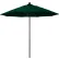 California Umbrella 9' Patio Umbrella, Venture Series, Bronze Pole, Olefin Hunter Green