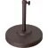 California Umbrella 50 lbs Umbrella Base - Steel Covered Concrete - Bronze