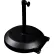 California Umbrella 75 lbs Umbrella Base with Wheels - Steel Covered Concrete - Black