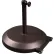 California Umbrella 75 lbs Umbrella Base with Wheels - Steel Covered Concrete - Bronze