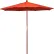 California Umbrella 7.5' Patio Umbrella, Grove Series, Hardwood Pole, Olefin Sunset