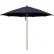California Umbrella Madera 11' Patio Umbrella, Woodgrain Pole, Sunbrella 1A Navy Fabric