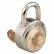 Master Lock® No. 1525GLD General Security Combo Padlock - Key Control - Gold dial